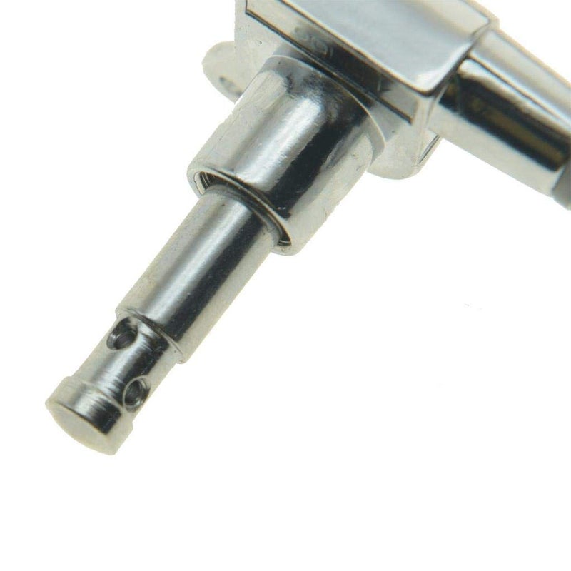 Wilkinson 3x3 Chrome E-Z Post Guitar Tuners E-Z-LOK Guitar Tuning Keys Pegs Machine Heads with Tulip Buttons - Image 5